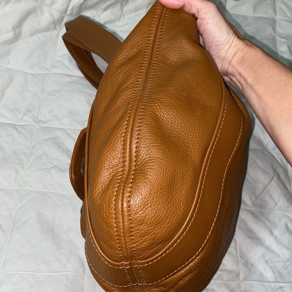 Mint Michael Kors Beautiful Soft Leather camel boho slouchy shoulder bag - Picture 6 of 16